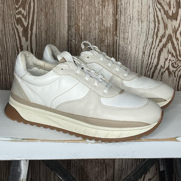 Madewell Kick Off Trainer Sneakers Shoes Antique Cream / Beige Size 7 - Picture 2 of 16